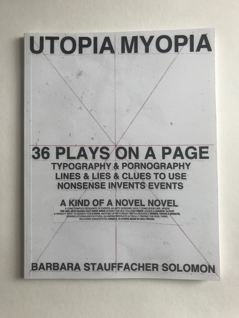 UTOPIA MYOPIA - Barbara Stauffacher Solomon – Owl Cave Books